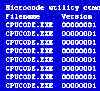 tB1 Microcode